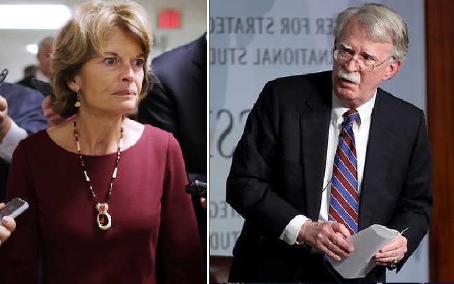 NO WITNESSES – GOP Will NOT Hear From Bolton – Murkowski Not Convinced – Acquittal Vote Friday