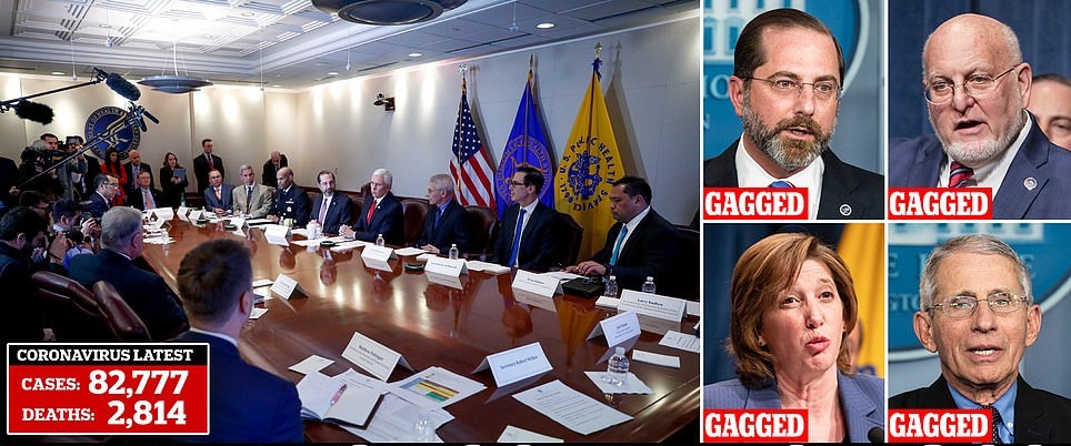 Trump Gags ALL Health Officials From Speaking About Coronavirus – Worried About His Reelection