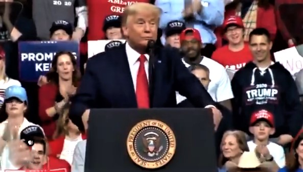 Trump Fans Scream “Lock Her Up” At Latest Rally – This Time Aimed At Pelosi, Not Clinton