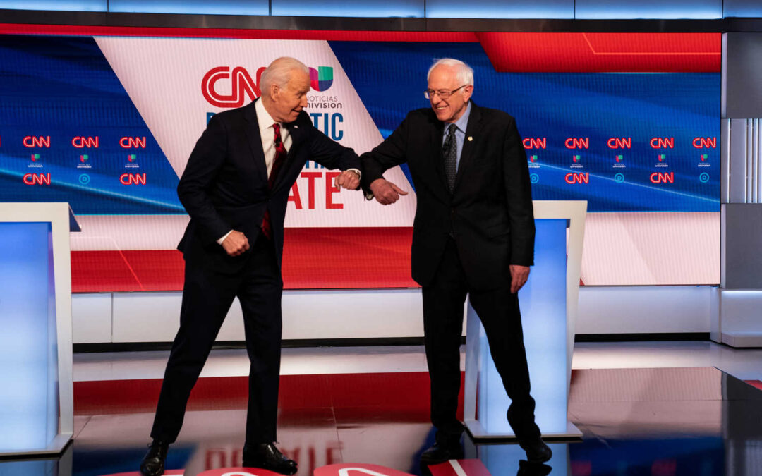 Biden Commits To Choosing A Woman As His VP During Debate With Sanders