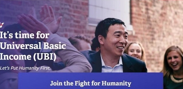 Yang’s Universal Basic Income Proposal Could Save The Day – Cash Payments To Americans Likely Coming