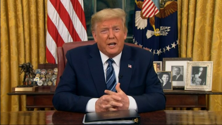 No More Talk Of “Hoax” Trump Finally Addresses Coronavirus – Travel Ban Into U.S. For 30 Days