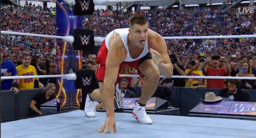 Gronk Joins WWE – Coronavirus Could Keep Him From Crowds