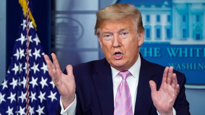 Trump Claims In Campaign Email That Donations Will Help Him Fight Coronavirus