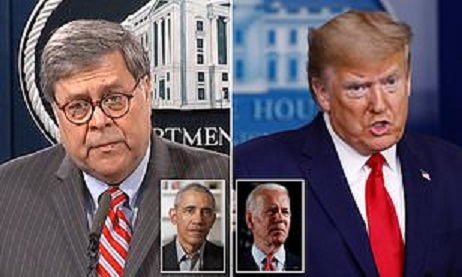 Barr Tosses Ice Water On ‘Obamagate’ Rhetoric – Trump Says He’s ‘Surprised’ By It