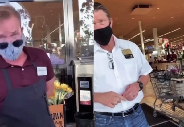 WATCH: Irate Woman Branded ‘COVIDIOT’ After Accusing Market Of Discrimination For Making Her Wear Mask