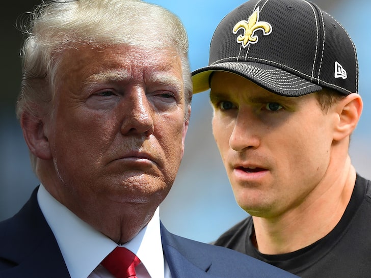 Drew Brees Tells Trump He STANDS By His Apology About Kneeling During National Anthem