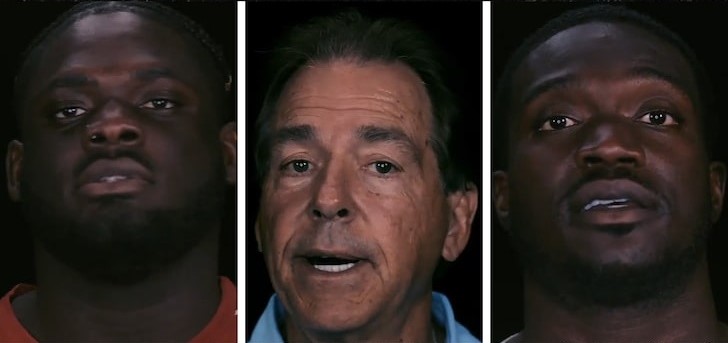 Alabama, Nick Saban Drop Powerful Black Lives Matter Message – “We Can’t Be Silent”