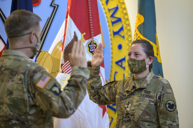 HISTORY: First Woman To LEAD Army Reserve Assumes Command