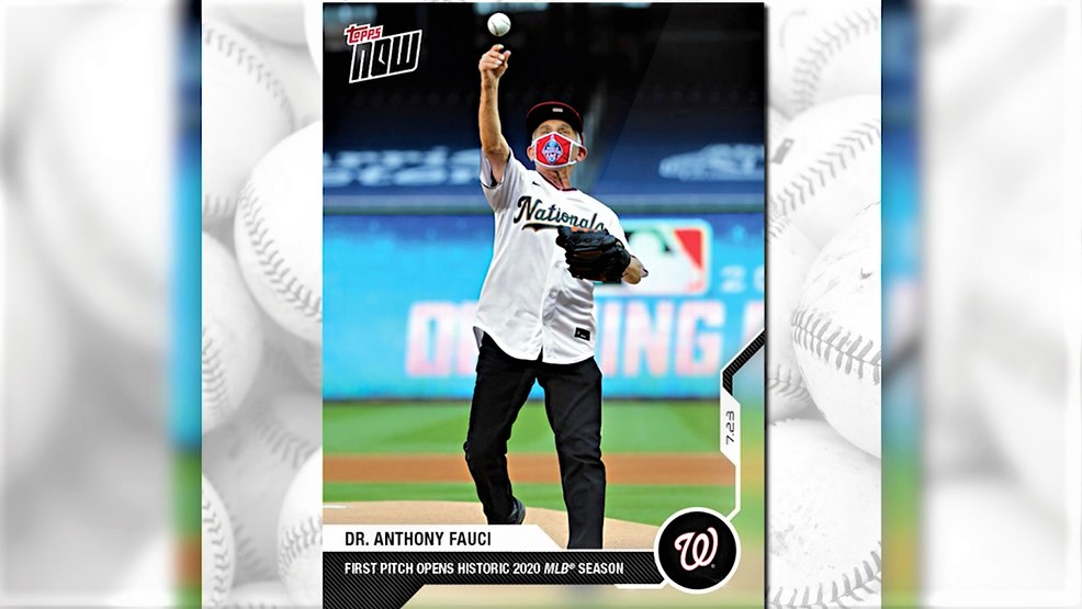 Fauci Baseball Card SHATTERS Topps 24-Hour Record With Over 51K Sold