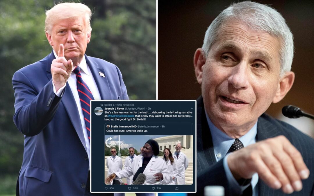 Forget Fauci, Trump’s New Favorite Doctor Is A Homophobic Preacher Who Uses ‘Alien DNA’ As Cure