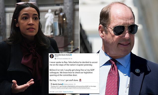 GOP Congressman Calls AOC A ‘F***ING B***H’ After Stopping Her On Capitol Steps To Berate Her