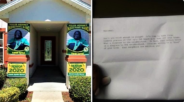 Black Florida Family Left RACIST Letter Demanding They Remove Graduation Pictures Of Daughters