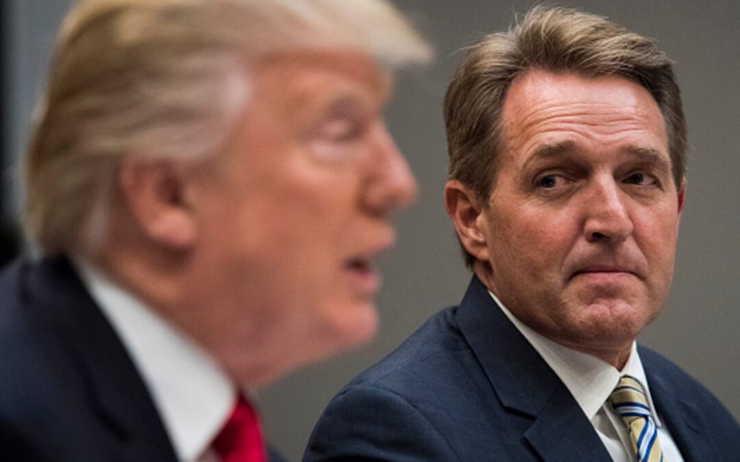 Flake Endorses Biden – Joins Dozens Of Former GOP Officials In Rebuffing Trump