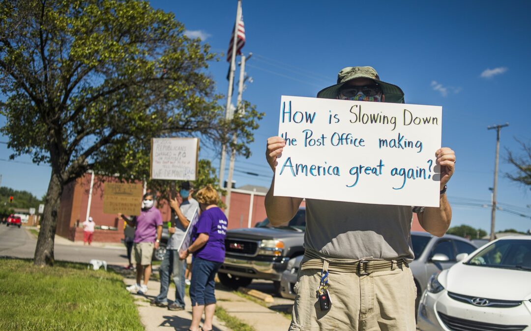 Trump SQUEEZES Post Office As Americans Wait For Medications, Unemployment & Social Security Checks