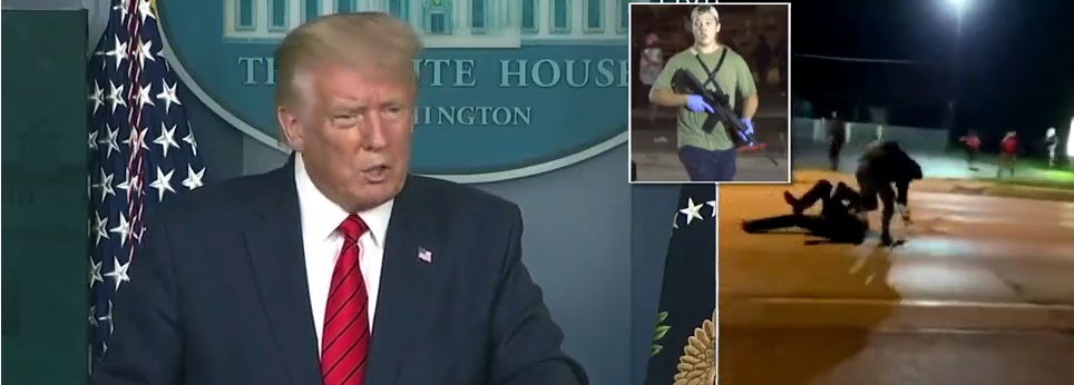 Trump DEFENDS A Murderer – Teen Was ‘Patrolling’ Streets With AR-15