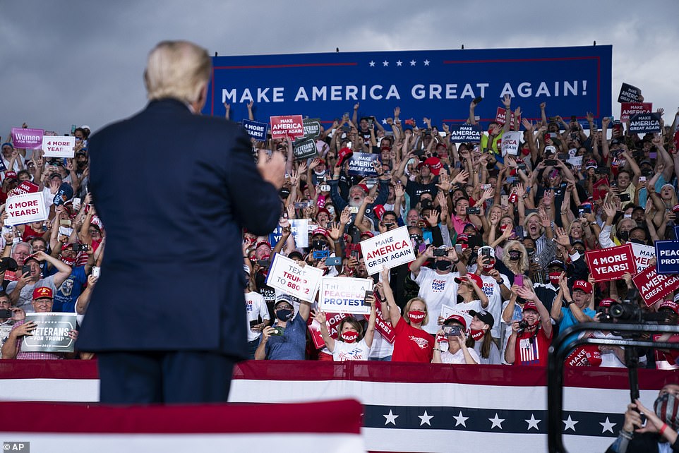 Trump Ignores North Carolina GOP Official & Holds Rally Without Requiring Masks