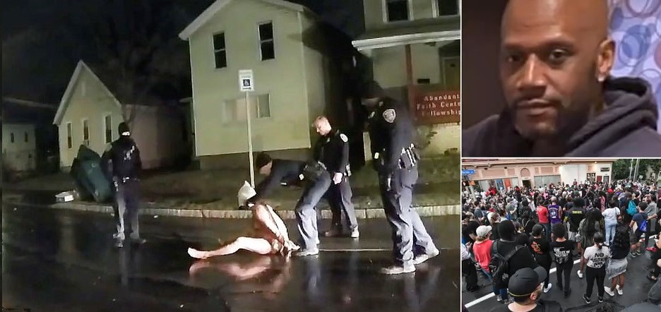 WATCH: Video Shows Black Man SUFFOCATED IN A HOOD By Upstate New York Cops