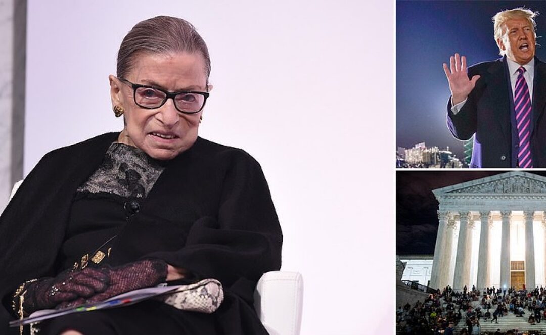 Trump IGNORES Ginsburg’s Last Request – Will Nominate Her Replacement Before Election