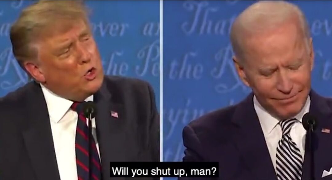 TRUMP TRAIN WRECK – Belligerent President Off The Rails In 1st Debate With Biden