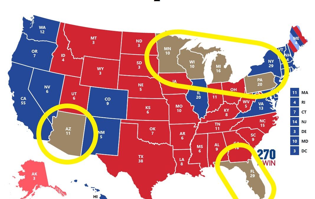 EXCLUSIVE: 50 Days To Go – Biden Maintains Lead, Trump Struggling In Must-Win States