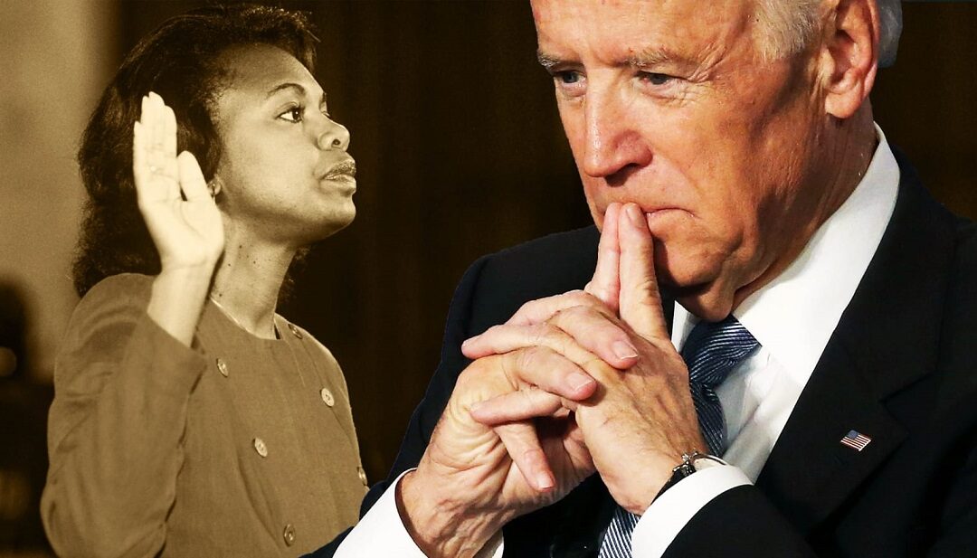 With Amazing Resolve, Anita Hill Endorses Biden