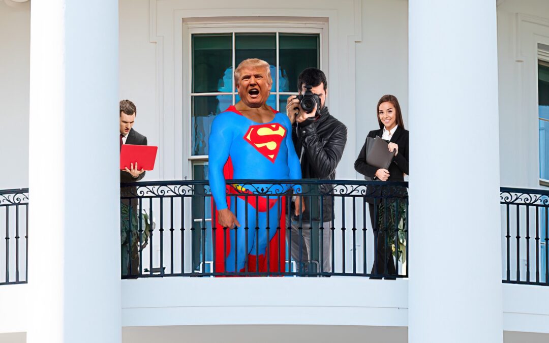 Trump Wanted To Take Off Button-Down Shirt To Reveal Superman T-Shirt Underneath