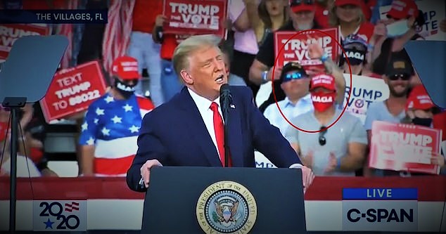 Despicable Trump Supporter Makes ‘White Power’ Sign At Florida Rally