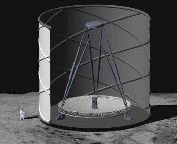 Astronomers Propose Giant Telescope On The MOON – Could Help Study Big Bang