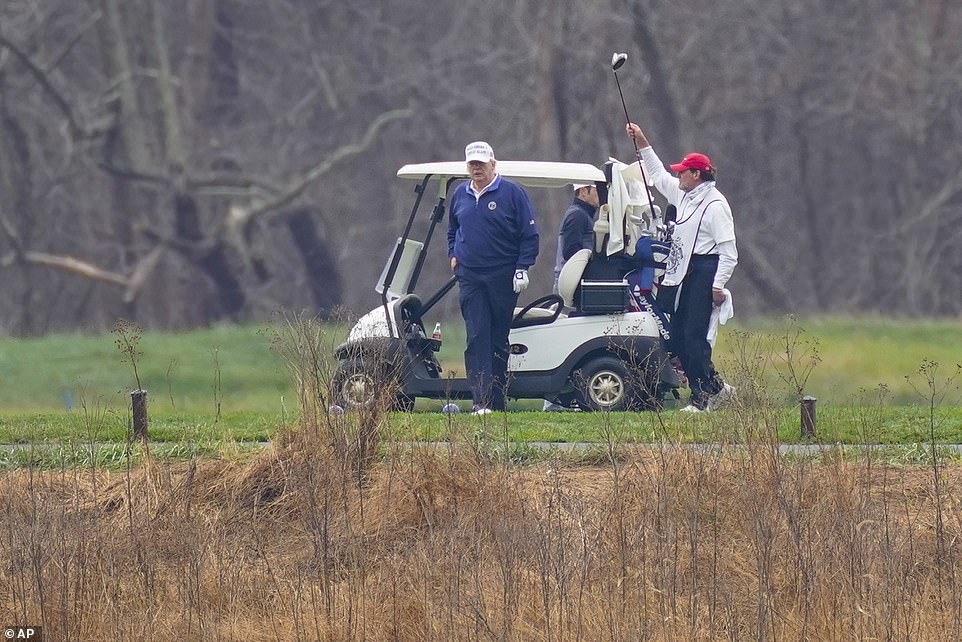 Trump Golfs As Healthcare Systems Face Collapse & More Covid Deaths On His Watch