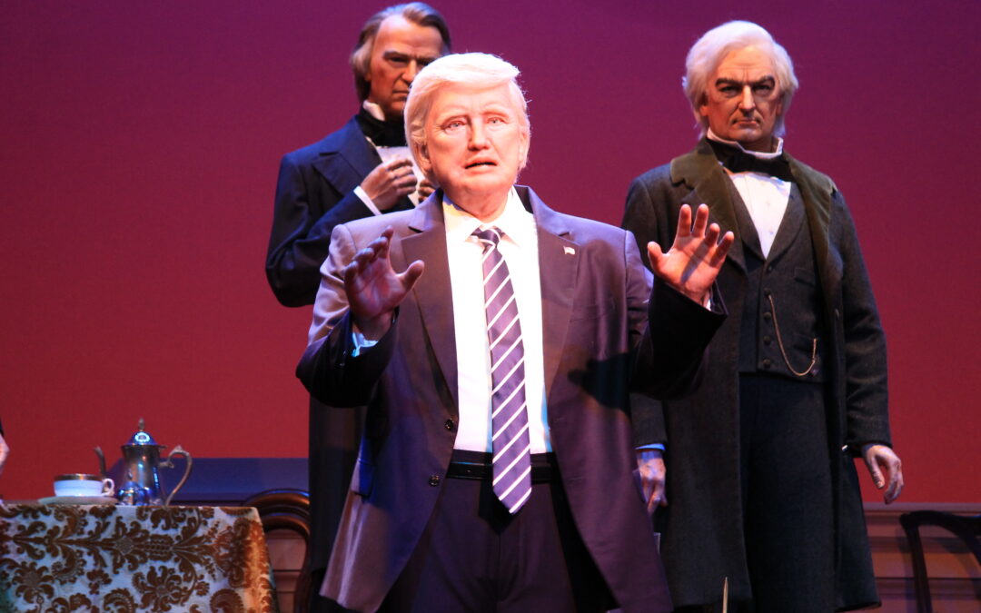 Trump’s Animatronic About To Be Moved To Back Row At Disney’s Hall Of Presidents