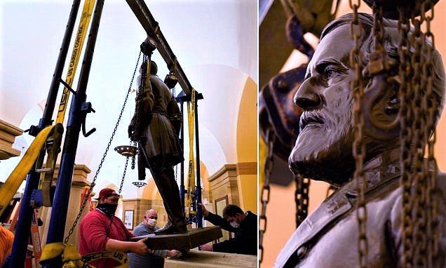 Robert E. Lee’s Statue FINALLY Removed From U.S. Capitol – Led Rebellion Against Union