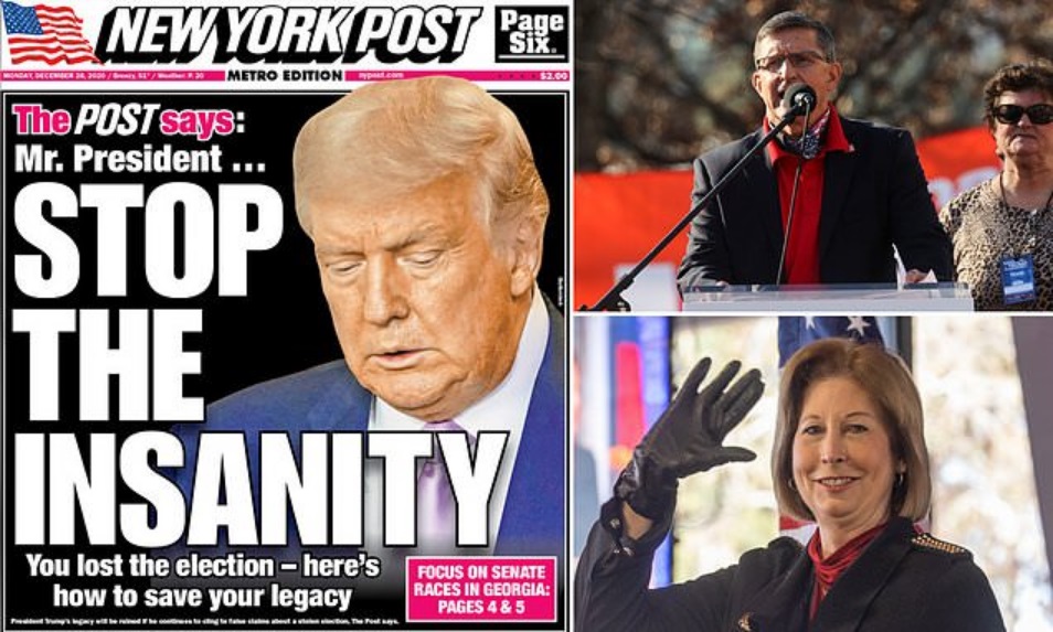 New York Post TURNS On Trump & His ‘Dark Charade’ – Calls Flynn & Powell ‘Treasonous’