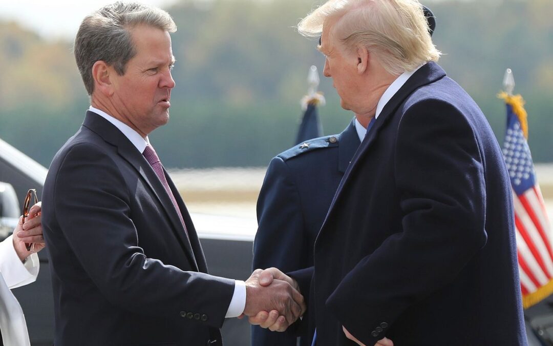 DESPERATE Sore Loser Trump Pressures Kemp To OVERTURN Biden’s Win In Georgia