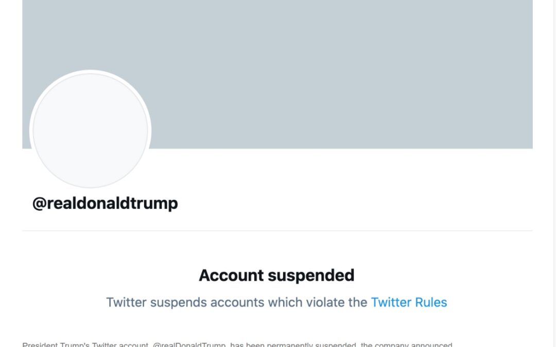 Twitter BANS Trump Permanently Days After Attempted Coup