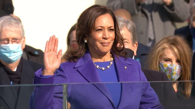 Harris Takes Historic Oath – First Woman To Become Vice President