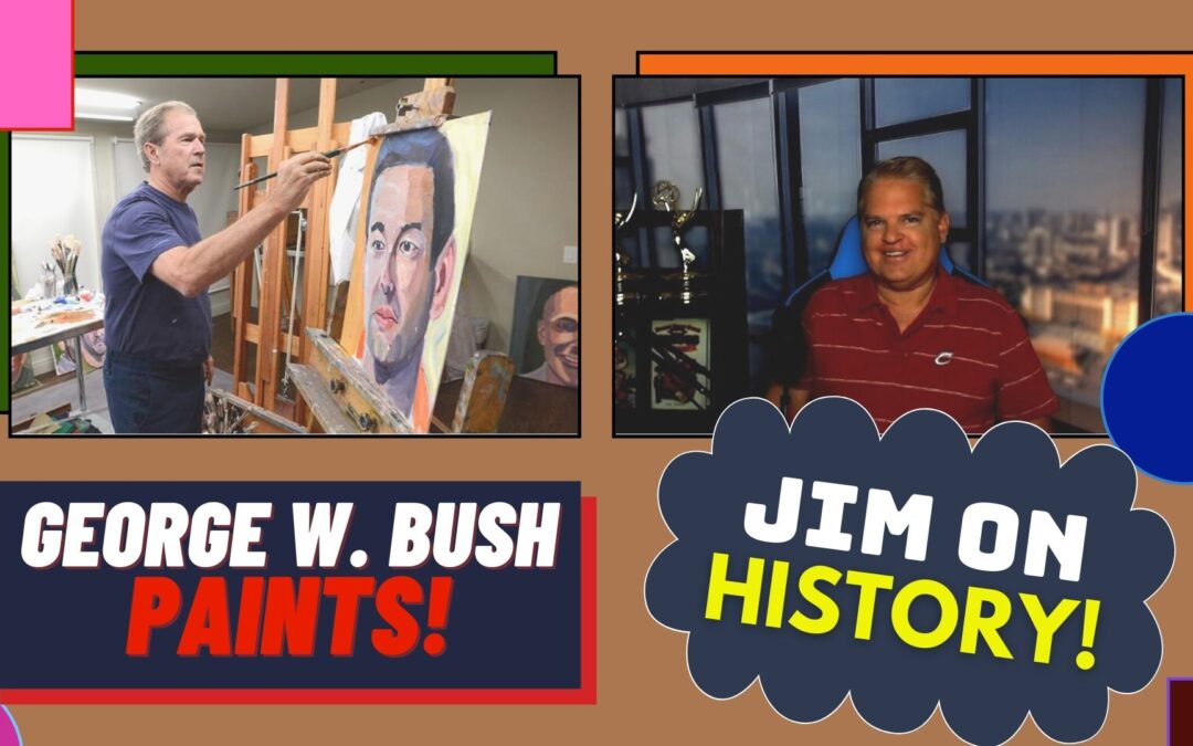 WATCH: Jim On History – Bush Paints For Veterans, Immigrants