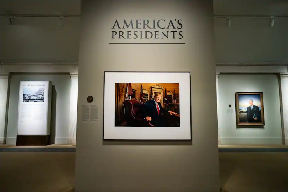 One-Term Trump’s Photograph Now Hanging In National Portrait Gallery