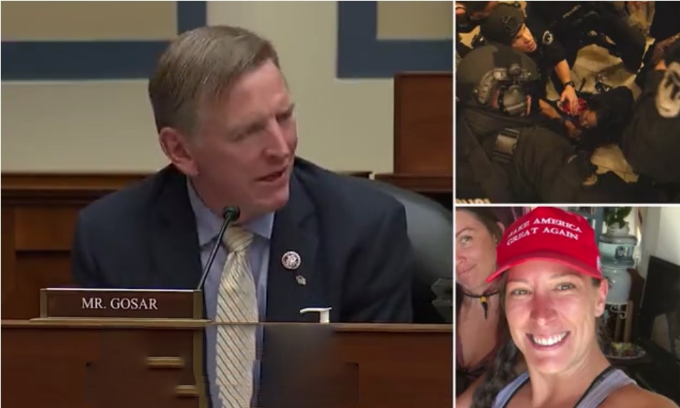 Gosar Claims Capitol Police ‘EXECUTED’ Rioter After She Stormed Building