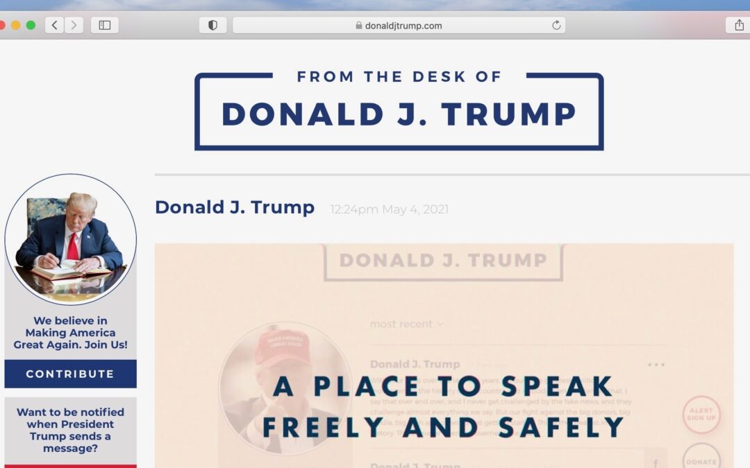 Trump LOSES Again! Shuts Down Website After It’s Mocked For So Few Readers