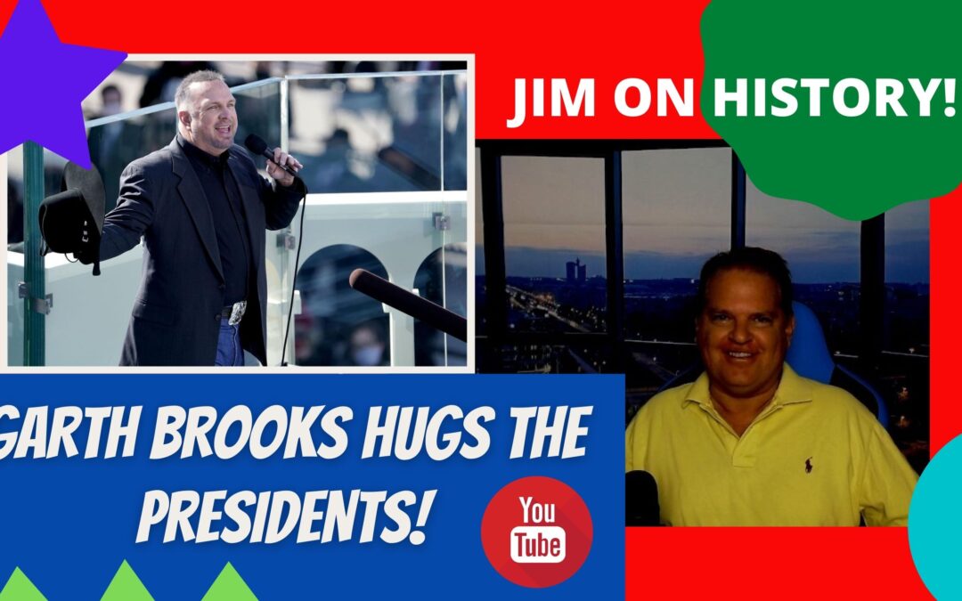 WATCH: Jim On History – Garth Brooks Hugs The Presidents!