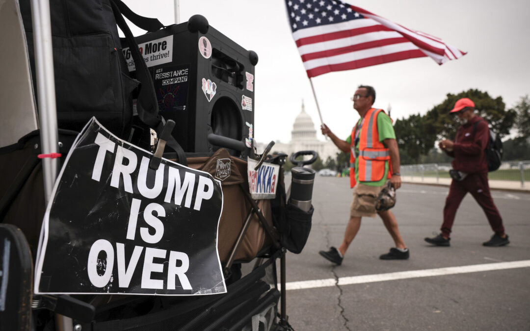 Pro-Trump Rally Supporting Jan. 6 Insurrectionists Fizzles In DC